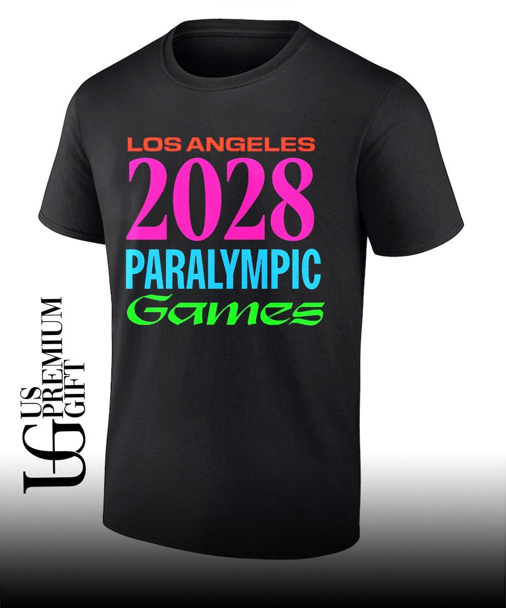 Los Angeles Superbloom Collection Paralympics 2028 shirt Unisex T-shirt, Sweatshirt, Hoodie, Long Sleeve Tee - T-Shirt, Sweatshirt, Hoodie