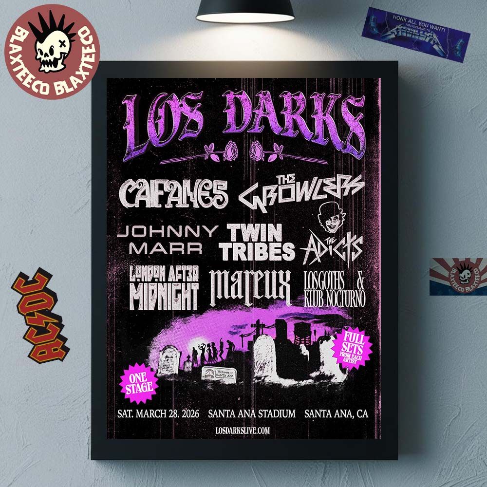 Los Dark Festival 2026 Full Lineup Live In Santa Ana California 2026 At Santa Ana Stadium On March 28 2026 Home Decor Poster Canvas - T-Shirt, Sweatshirt, Hoodie