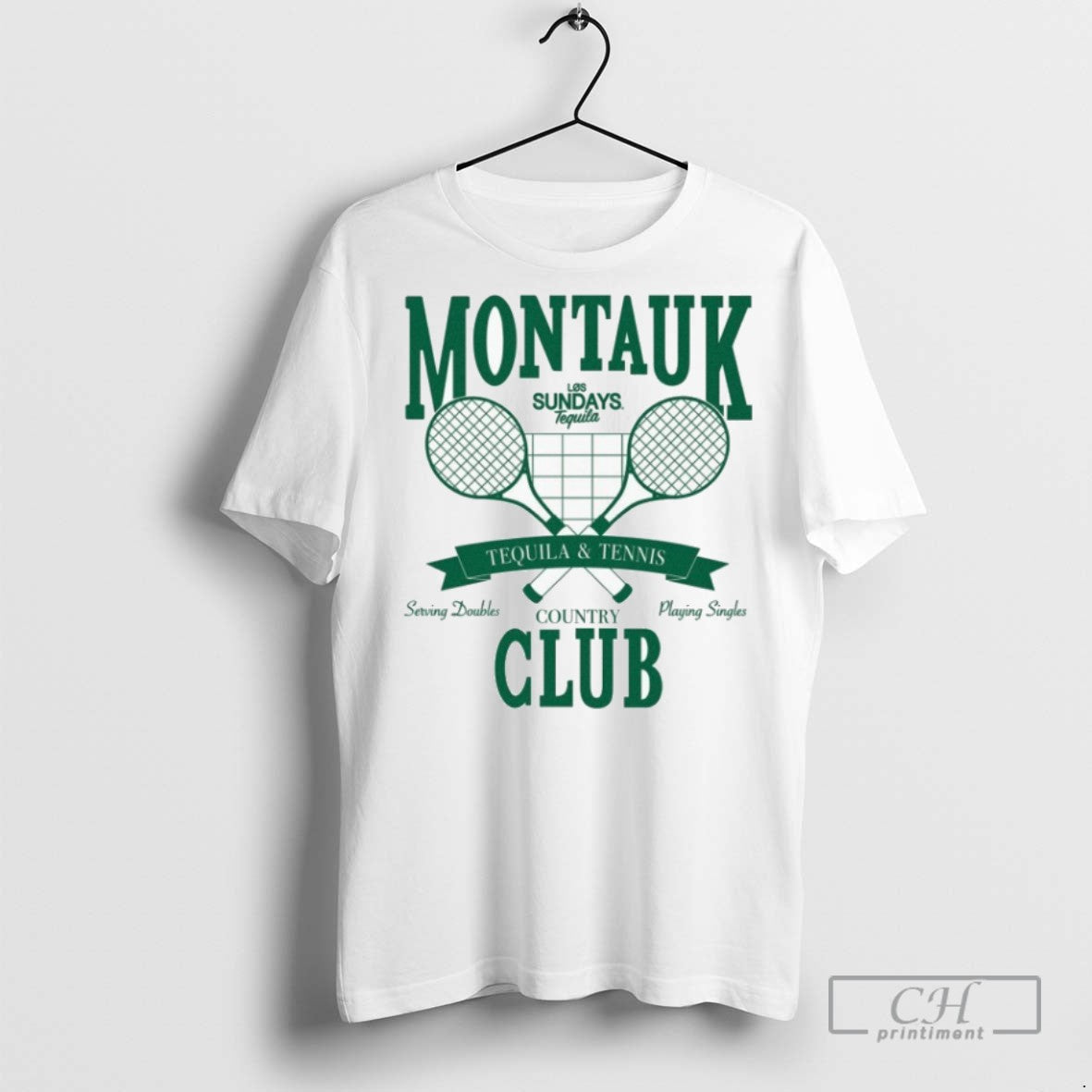 Los Sundays Montauk Country Club Tequila And Tennis T Shirts Unisex T-shirt, Sweatshirt, Hoodie, Long Sleeve Tee - T-Shirt, Sweatshirt, Hoodie