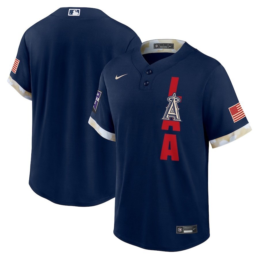 Los Angeles Angels Baseball Jersey baseball jersey product view 1