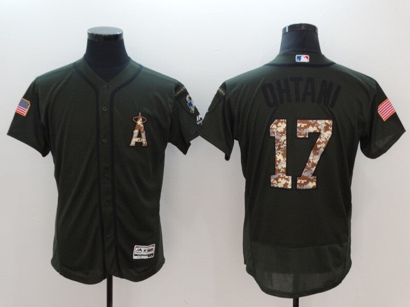 Los Angeles Angels #17 Shohei Ohtani Style 3 Baseball Jersey baseball jersey product view 1