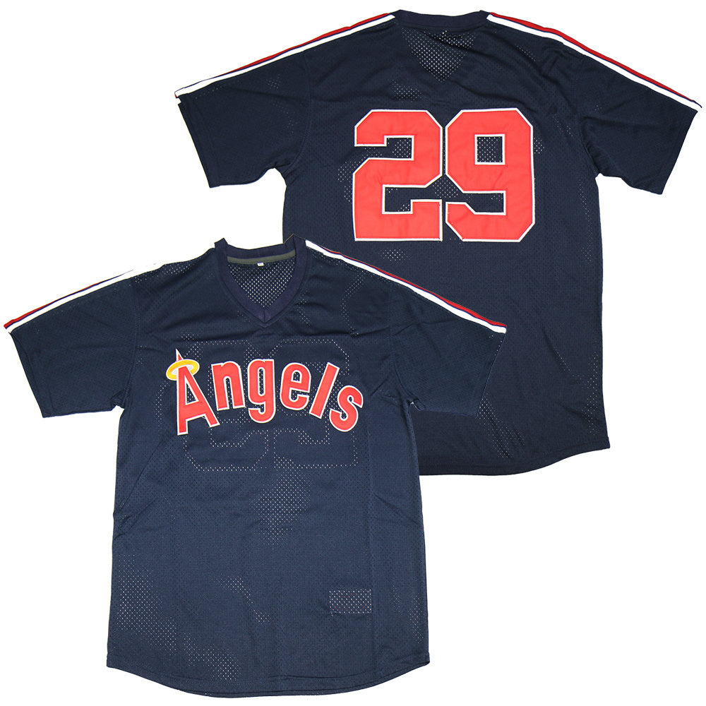Los Angeles Angels #29 Carew Angels 29BP Edition Retro Baseball Jersey baseball jersey product view 1