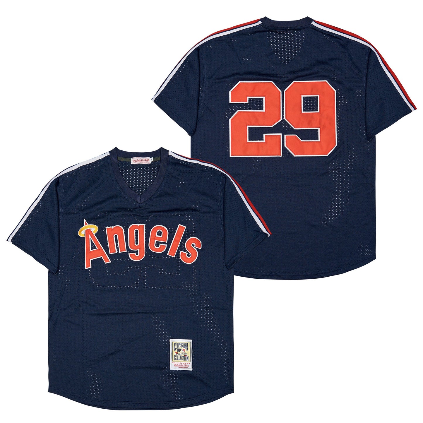Los Angeles Angels #29 Rod Carew Style 1 Baseball Jersey baseball jersey product view 1