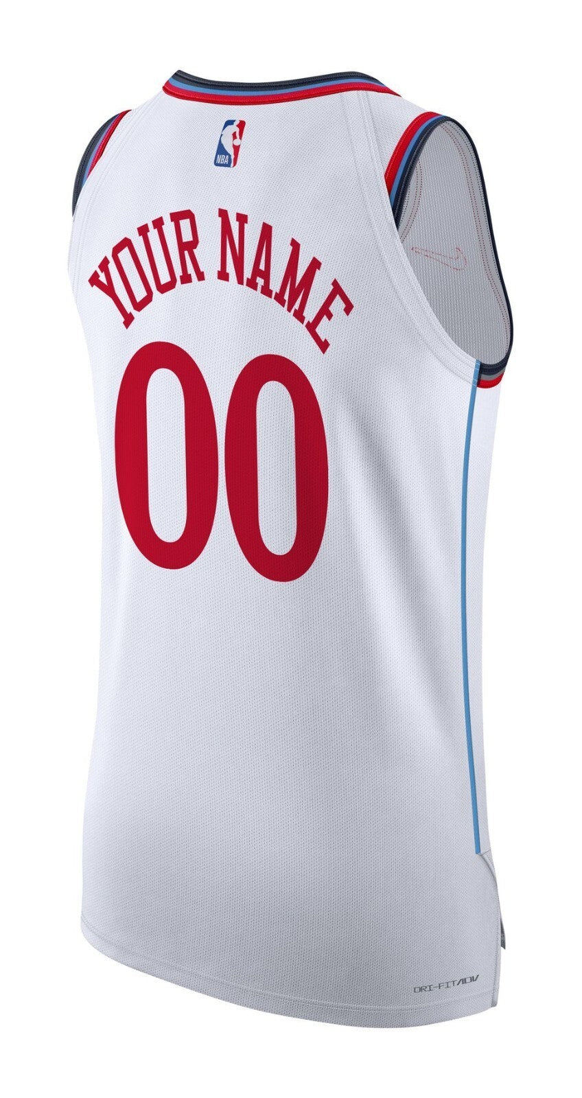 Los Angeles Clippers 2024-25 Association Style 3 Basketball Jersey basketball jersey product view 1
