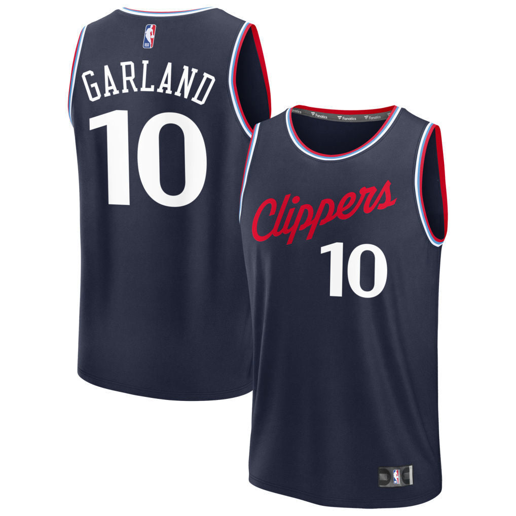 Los Angeles Clippers #10 Darius Garland Style 2 Basketball Jersey basketball jersey product view 1