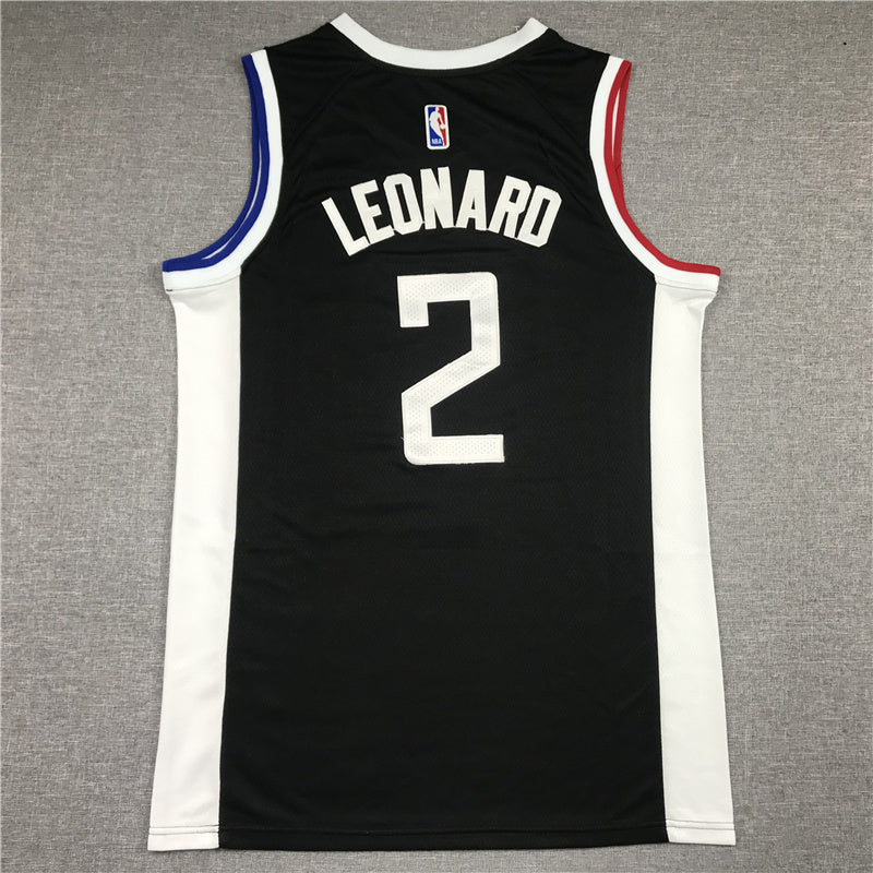 Los Angeles Clippers #2 Kawhi Leonard 21 New Clippers 2 Black City Edition Style 1 Basketball Jersey basketball jersey product view 1