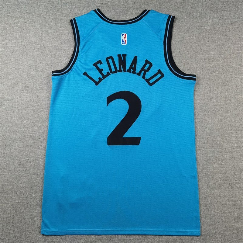 Los Angeles Clippers #2 Kawhi Leonard Clippers 2 Blue City Edition s-xxl Style 1 Basketball Jersey basketball jersey product view 1