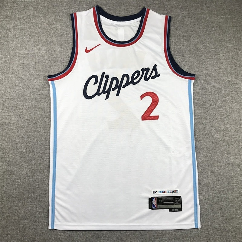 Los Angeles Clippers #2 Kawhi Leonard Clippers 2 White s-xxl Style 2 Basketball Jersey basketball jersey product view 1