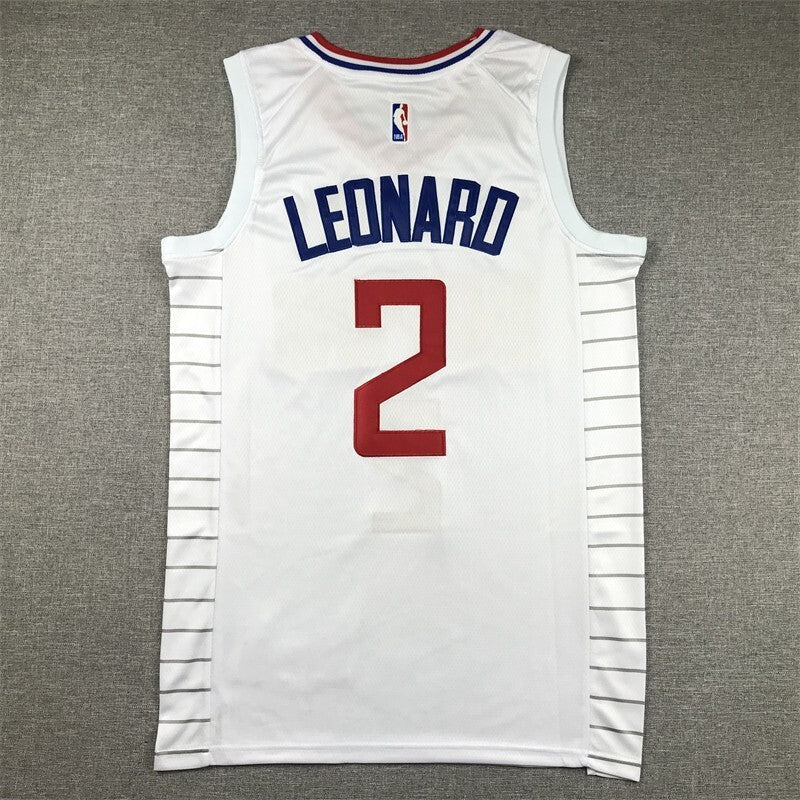 Los Angeles Clippers #2 Kawhi Leonard Clippers 2 White s-xxl Style 3 Basketball Jersey basketball jersey product view 1