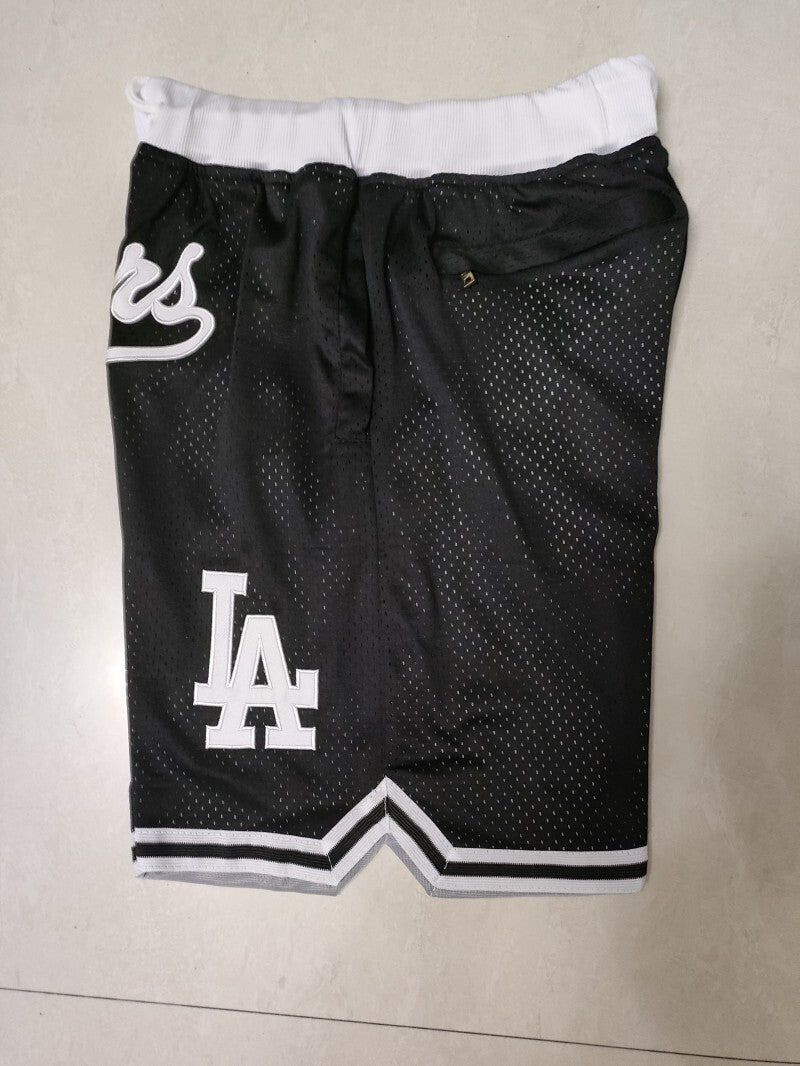 Los Angeles Dodgers Baseball Dodgers Black Pocket Shorts Style 8 Baseball Jersey baseball jersey product view 1