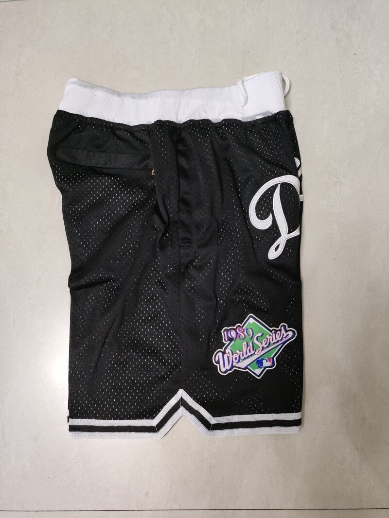 Los Angeles Dodgers Baseball Dodgers Black Pocket Shorts Style 9 Baseball Jersey baseball jersey product view 1