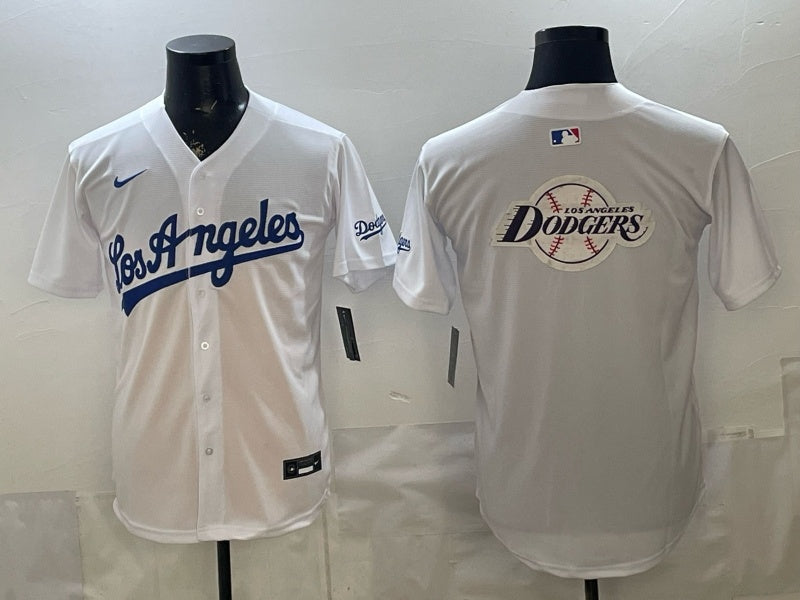 Los Angeles Dodgers Dodgers English Style 1 Baseball Jersey baseball jersey product view 1