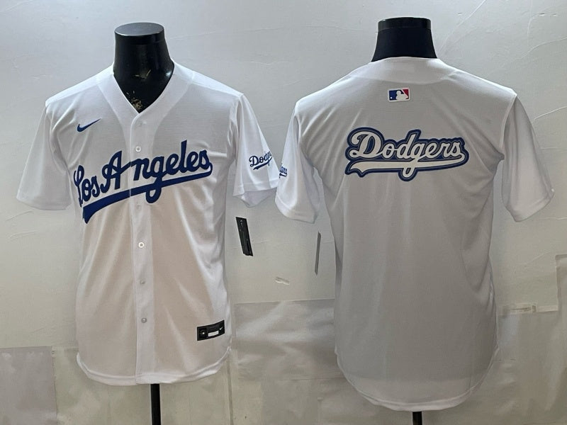 Los Angeles Dodgers Dodgers English Style 3 Baseball Jersey baseball jersey product view 1