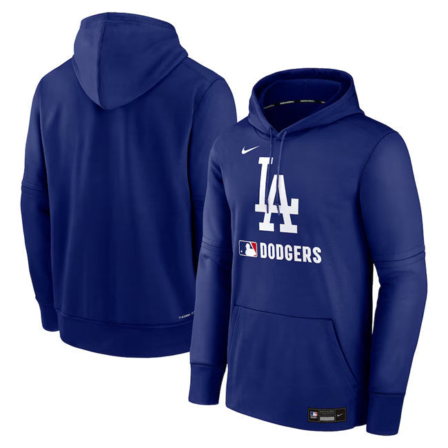 Los Angeles Dodgers Royal Collection Performance Pullover Hoodie Baseball Jersey baseball jersey product view 1