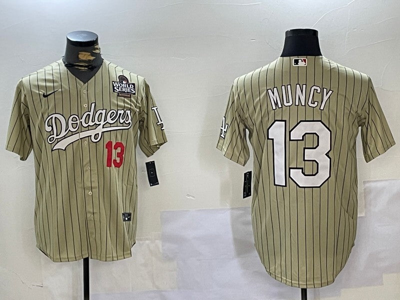 Los Angeles Dodgers #13 Max Muncy Dodgers Adult Baseball Jersey baseball jersey product view 1