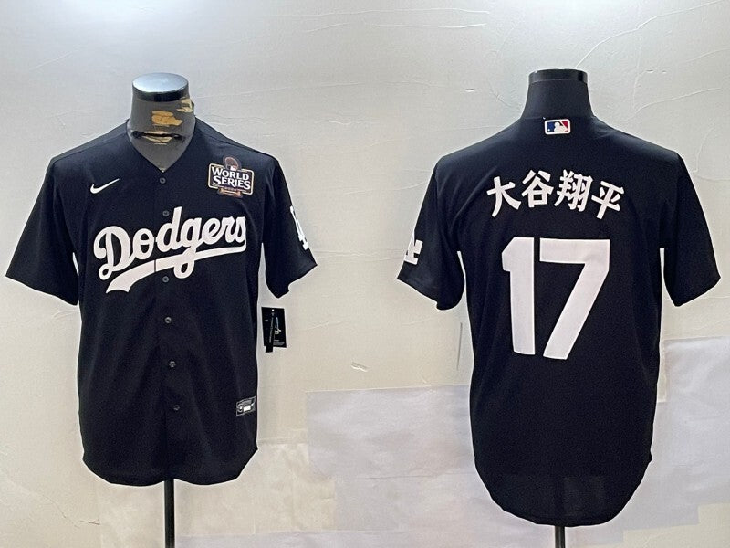 Los Angeles Dodgers #17 Shohei Ohtani Dodgers Adult Style 1 Baseball Jersey baseball jersey product view 1