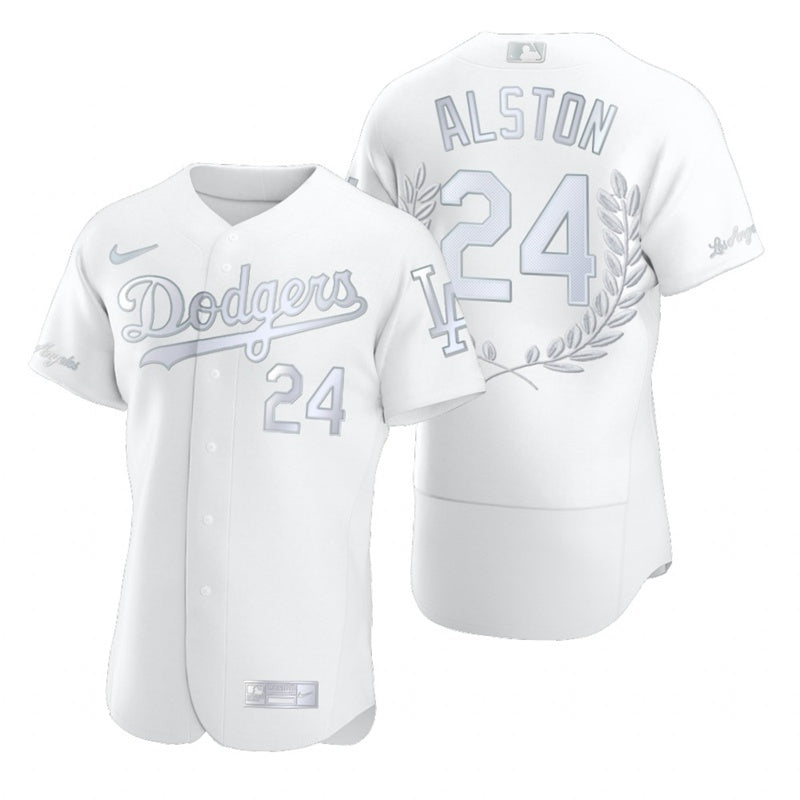 Los Angeles Dodgers #24 Alston Style 1 Baseball Jersey baseball jersey product view 1