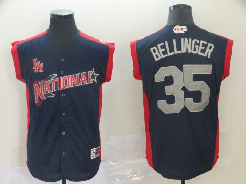 Los Angeles Dodgers #35 Cody Bellinger 19 All-Star Baseball Jersey baseball jersey product view 1