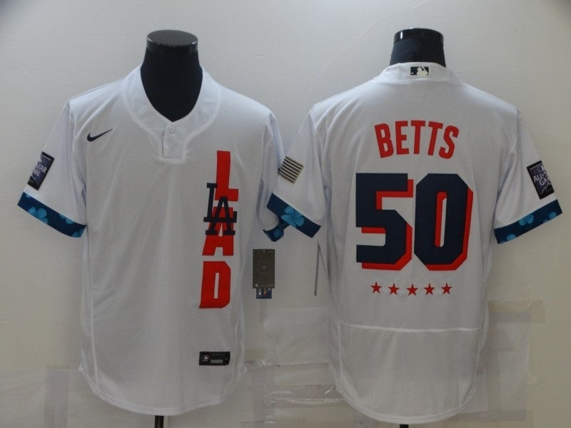 Los Angeles Dodgers #50 Mookie Betts All-Star Elite 176 Baseball Jersey baseball jersey product view 1