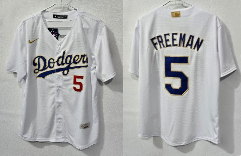 Los Angeles Dodgers #5 Freddie Freeman mlb New Baseball Jersey baseball jersey product view 1