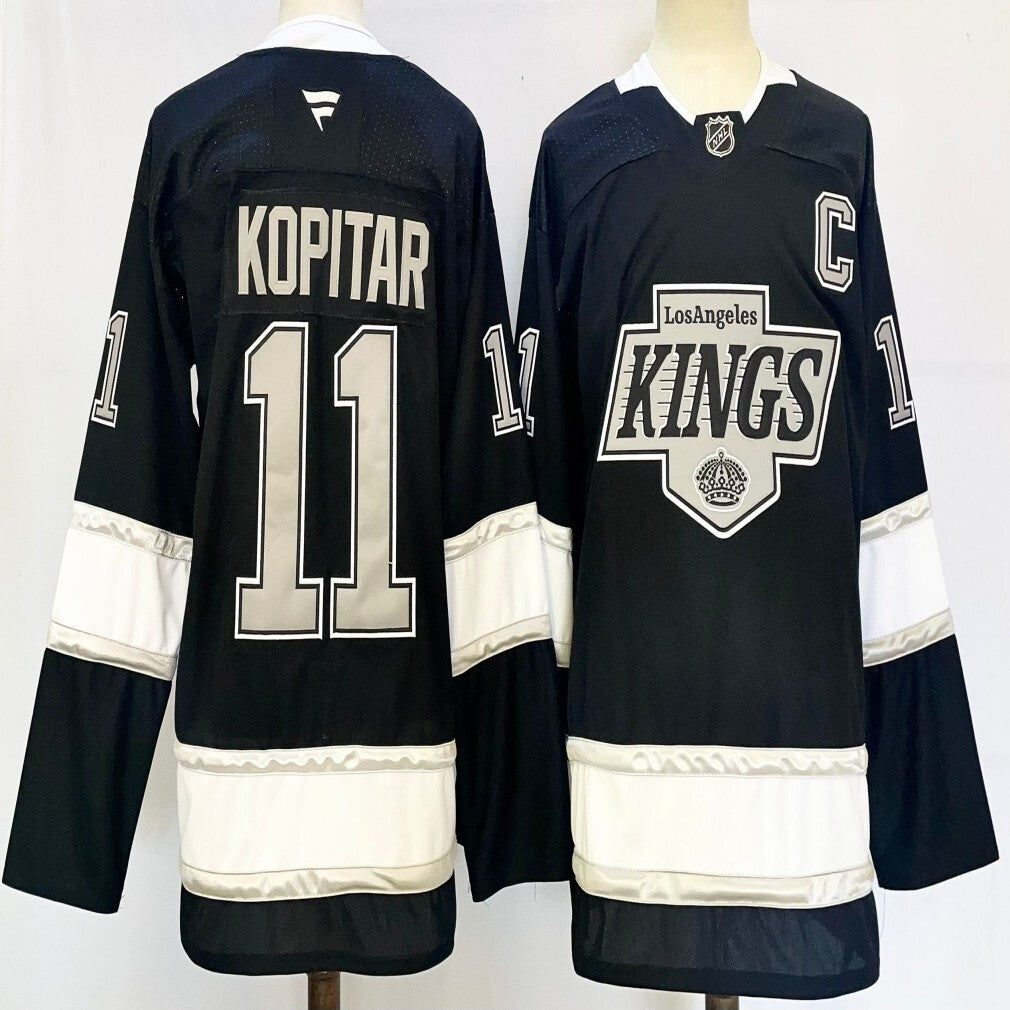 Los Angeles Kings #11 Anze Kopitar Style 1 Hockey Jersey hockey jersey product view 1