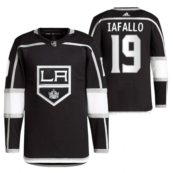 Los Angeles Kings #19 Alex Iafallo Black Hockey Jersey hockey jersey product view 1