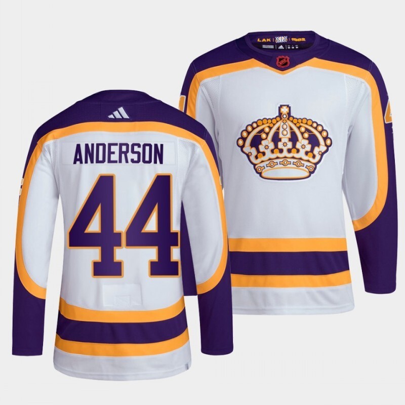 Los Angeles Kings #44 Mikey Anderson Hockey Jersey hockey jersey product view 1