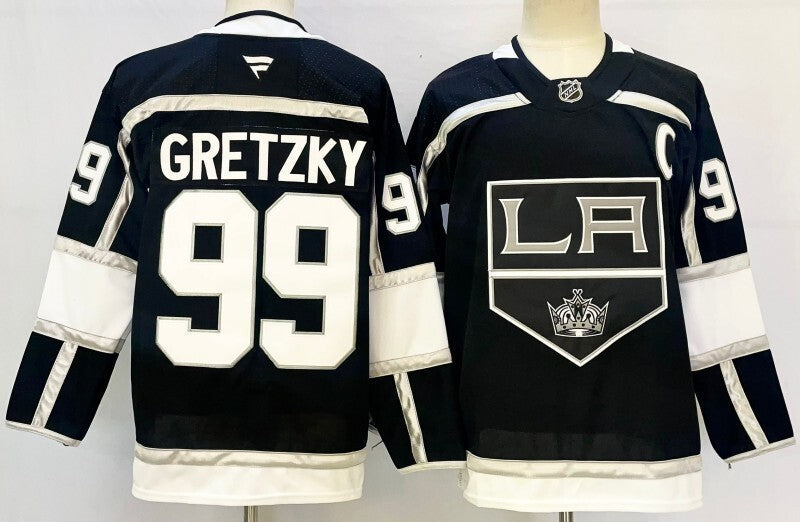 Los Angeles Kings #99 Wayne Gretzky Style 1 Hockey Jersey hockey jersey product view 1