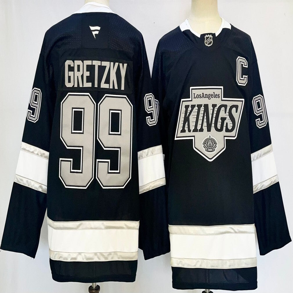 Los Angeles Kings #99 Wayne Gretzky Style 2 Hockey Jersey hockey jersey product view 1