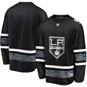 Los Angeles Kings blank black Hockey Jersey hockey jersey product view 1