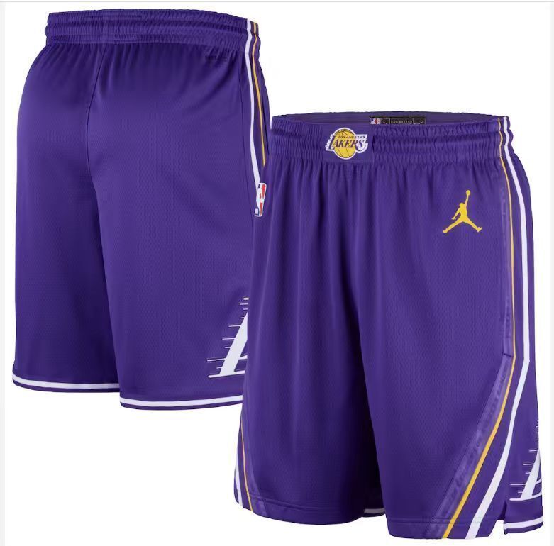 Los Angeles Lakers 26 Lakers Purple Basketball Jersey basketball jersey product view 1