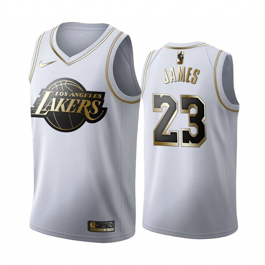 Los Angeles Lakers Style 2 Basketball Jersey basketball jersey product view 1