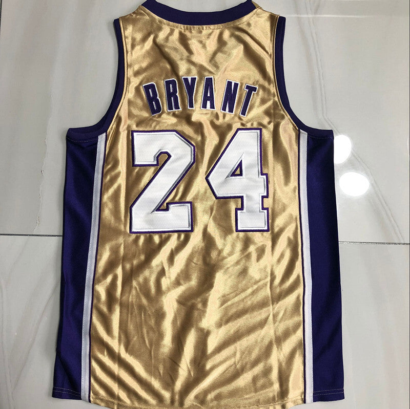 Los Angeles Lakers #24 Kobe Bryant Kobe 2020 Edition Gold Jersey Style 1 Basketball Jersey basketball jersey product view 1