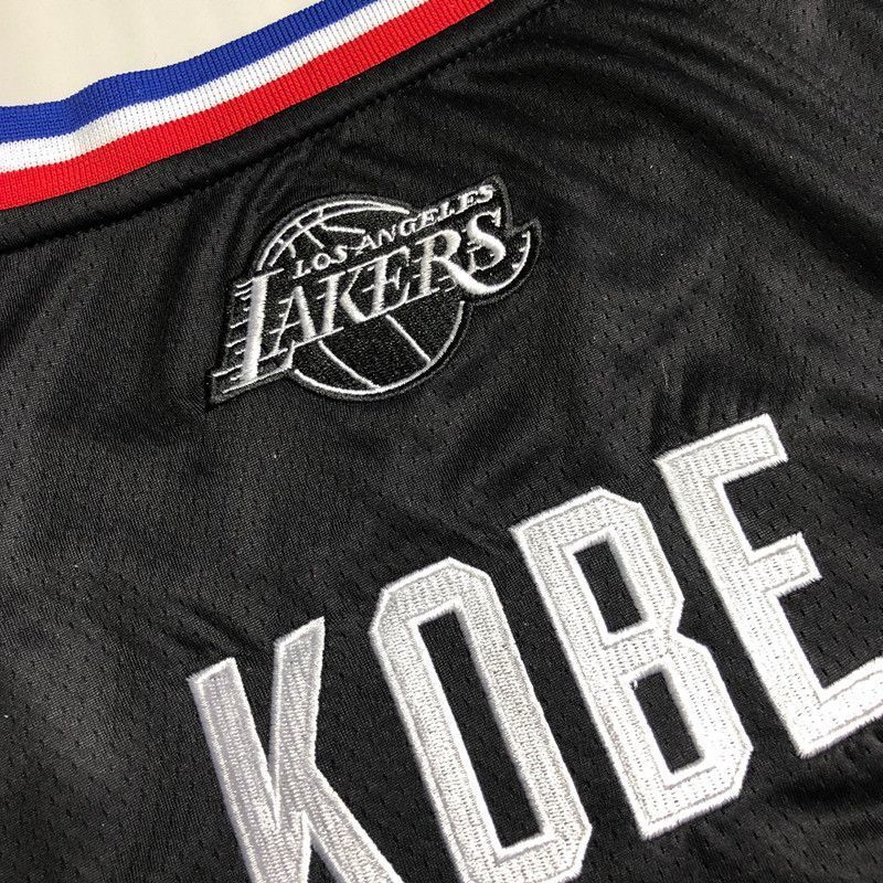 Los Angeles Lakers #24 Kobe Bryant Kobe 24 # 15 All-Star Black xs-xxl Style 4 Basketball Jersey basketball jersey product view 1