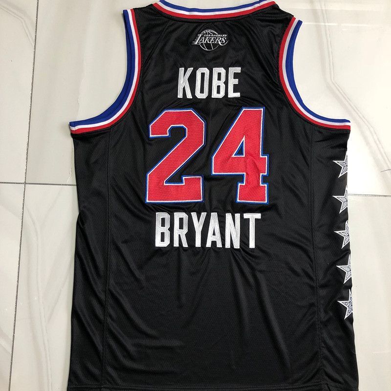 Los Angeles Lakers #24 Kobe Bryant Kobe 24 # 15 All-Star Black xs-xxl Style 7 Basketball Jersey basketball jersey product view 1