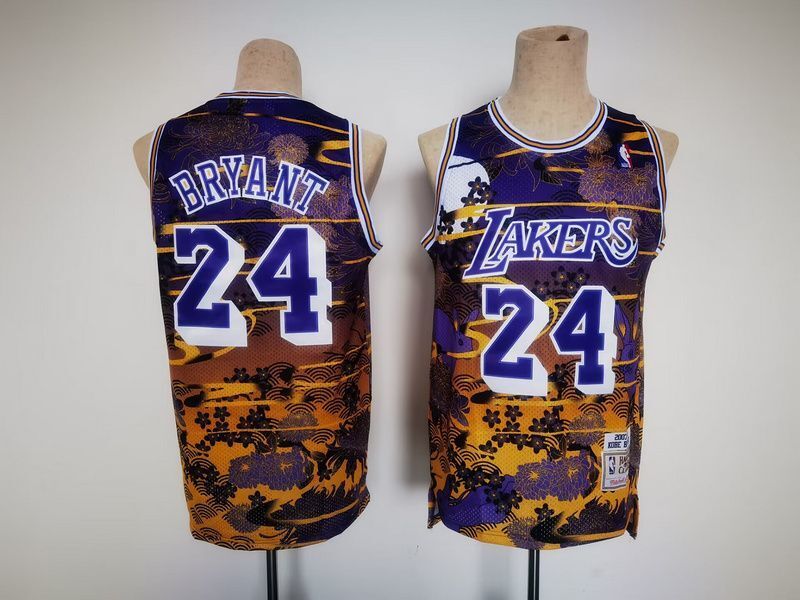 Los Angeles Lakers #24 Kobe Bryant Lakers 24 Edition Style 1 Basketball Jersey basketball jersey product view 1