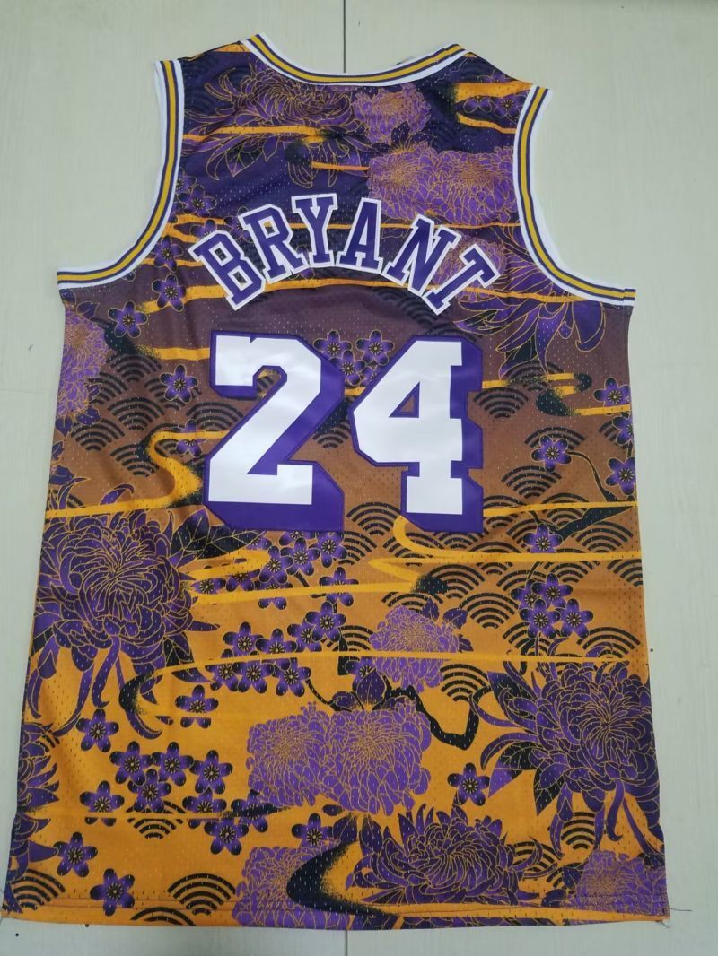Los Angeles Lakers #24 Kobe Bryant Lakers 24 Limited s-xxl Style 1 Basketball Jersey basketball jersey product view 1