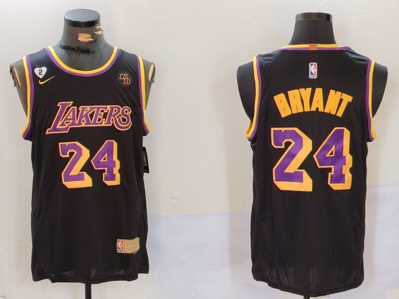 Los Angeles Lakers #24 Kobe Bryant NBA Adult Style 2 Basketball Jersey basketball jersey product view 1