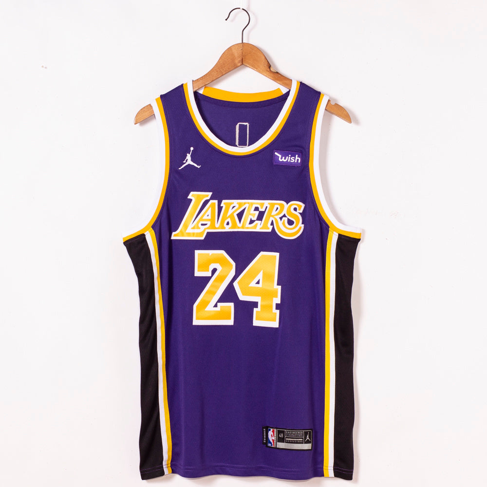 Los Angeles Lakers #24 Kobe Bryant New Lakers 24 # Purple 2021 Edition Style 2 Basketball Jersey basketball jersey product view 1