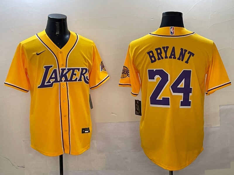 Los Angeles Lakers #24 Kobe Bryant nba Collaboration Style 2 Basketball Jersey basketball jersey product view 1