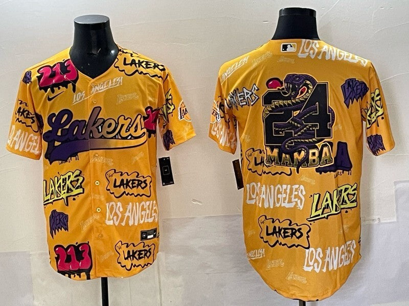 Los Angeles Lakers #24 Kobe Bryant nba Lakers Special Edition Style 2 Basketball Jersey basketball jersey product view 1