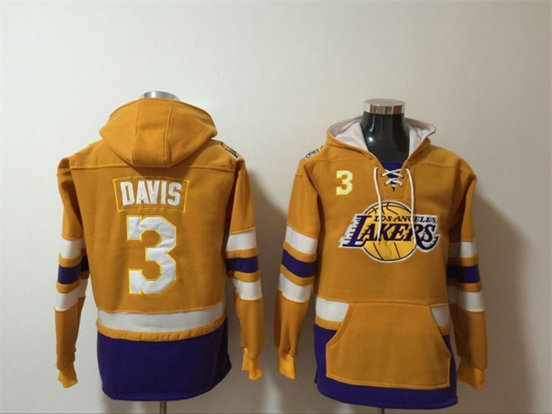 Los Angeles Lakers #3 Anthony Davis Lakers Style 1 Basketball Jersey basketball jersey product view 1