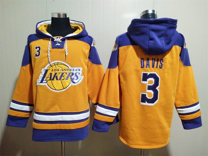 Los Angeles Lakers #3 Anthony Davis Lakers Style 2 Basketball Jersey basketball jersey product view 1