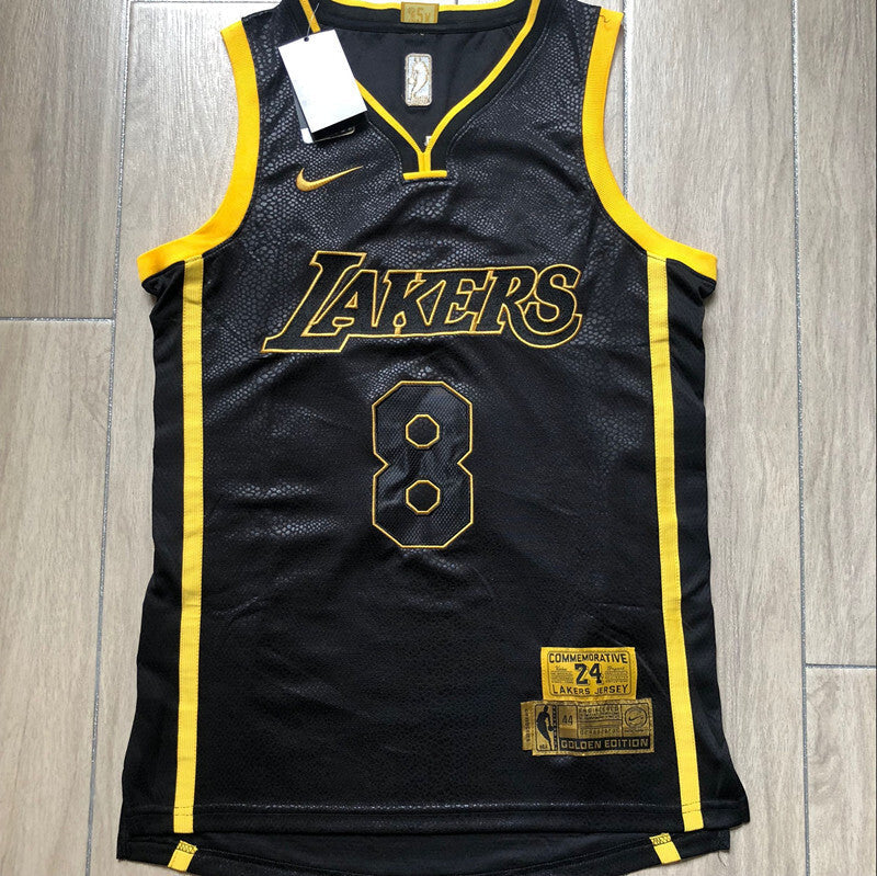 Los Angeles Lakers #8 24 Kobe Bryant Kobe Front 8 Back 24 Edition XS-XXL Style 2 Basketball Jersey basketball jersey product view 1