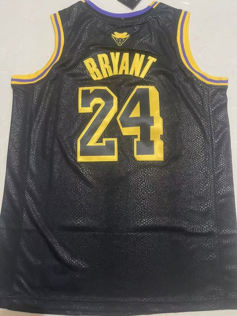 Los Angeles Lakers #8 Kobe Bryant Lakers Front 8 Back 24 Style 1 Basketball Jersey basketball jersey product view 1