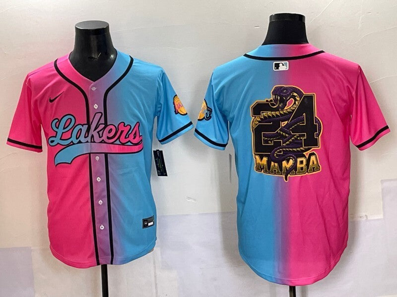 Los Angeles Lakers nba Lakers Collaboration Style 4 Basketball Jersey basketball jersey product view 1