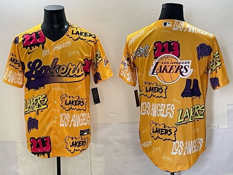 Los Angeles Lakers nba Lakers Special Edition Style 1 Basketball Jersey basketball jersey product view 1