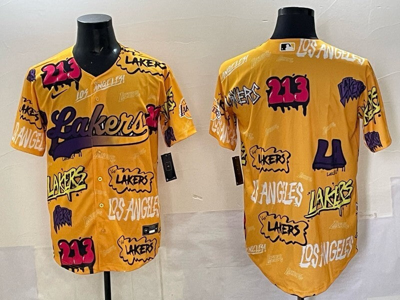 Los Angeles Lakers nba Lakers Special Edition Style 3 Basketball Jersey basketball jersey product view 1