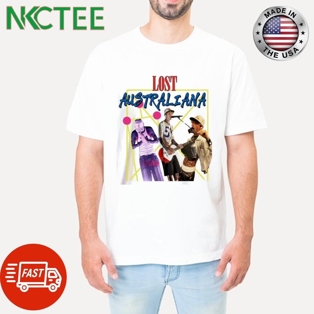 Lost Australiana MGK vintage shirt Unisex T-shirt, Sweatshirt, Hoodie, Long Sleeve Tee - T-Shirt, Sweatshirt, Hoodie