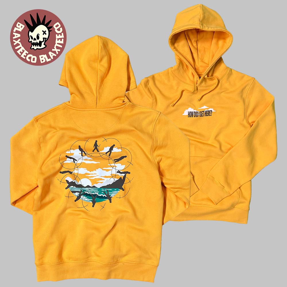 Louis Tomlinson How Did We Get Here Album Merch Yellow Two Sided Hoodie Unisex T-shirt, Sweatshirt, Hoodie, Long Sleeve Tee - T-Shirt, Sweatshirt, Hoodie